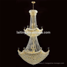 Guzhen éclairage chinois hall lustre en cristal lustre lampe pour projet hôtelier 62037